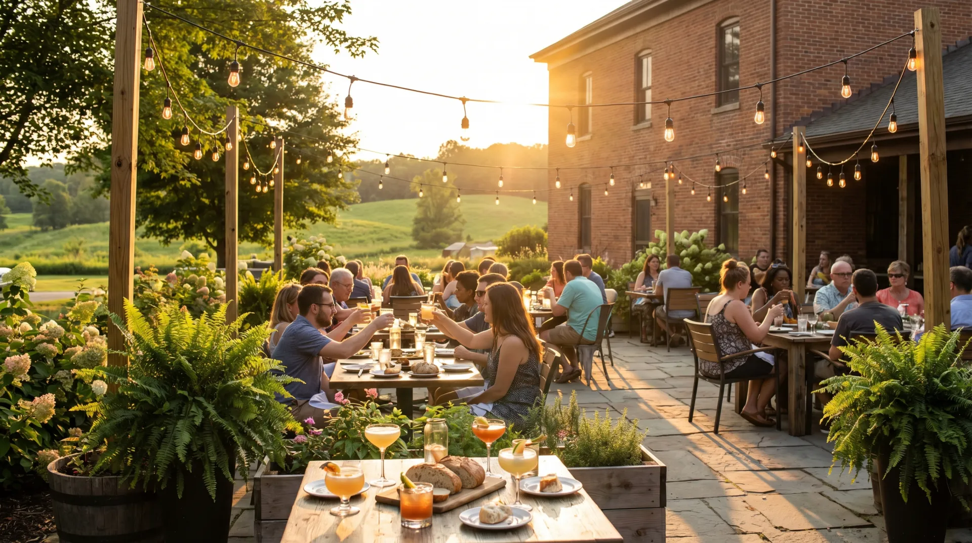 Local dining scene in Ada area