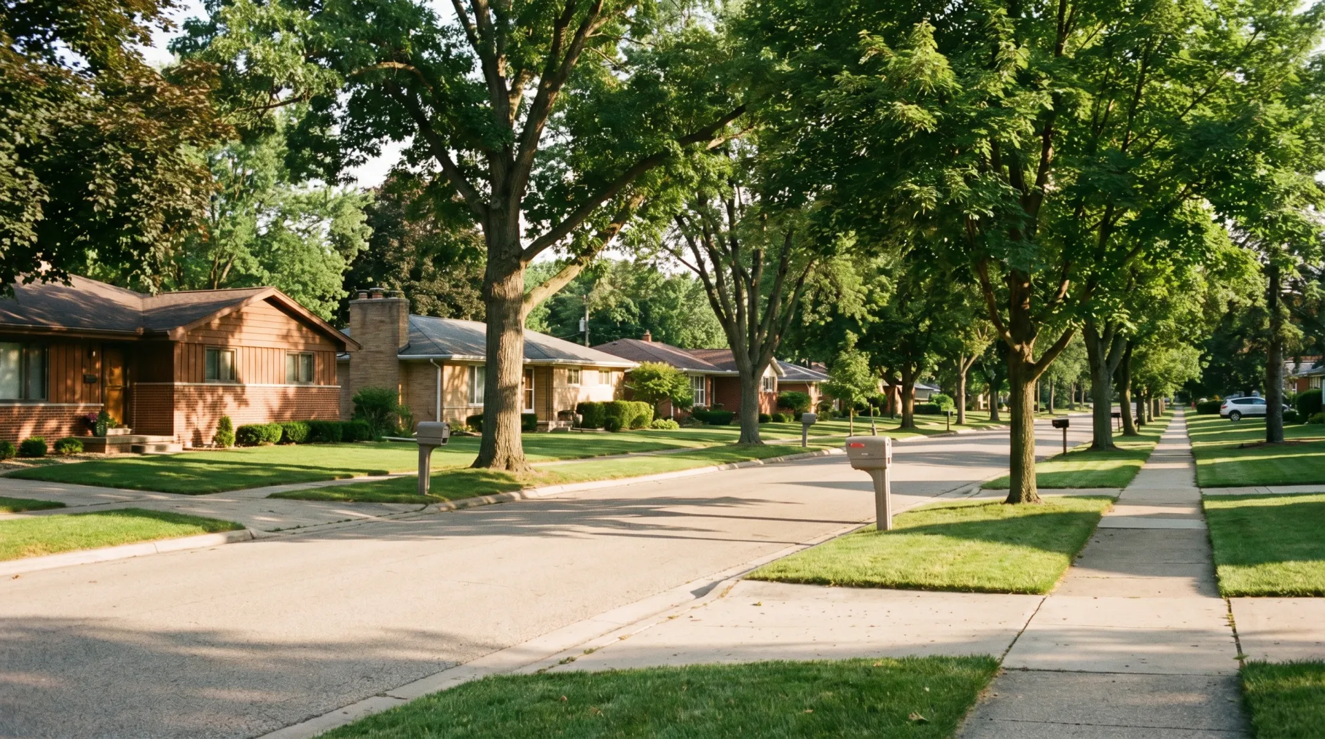 Residential streets in Cascade area